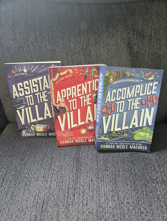 Red Tower Books Other - Assistant To The Villain Book Series #1-3 By Hannah Nicocle Maehrer